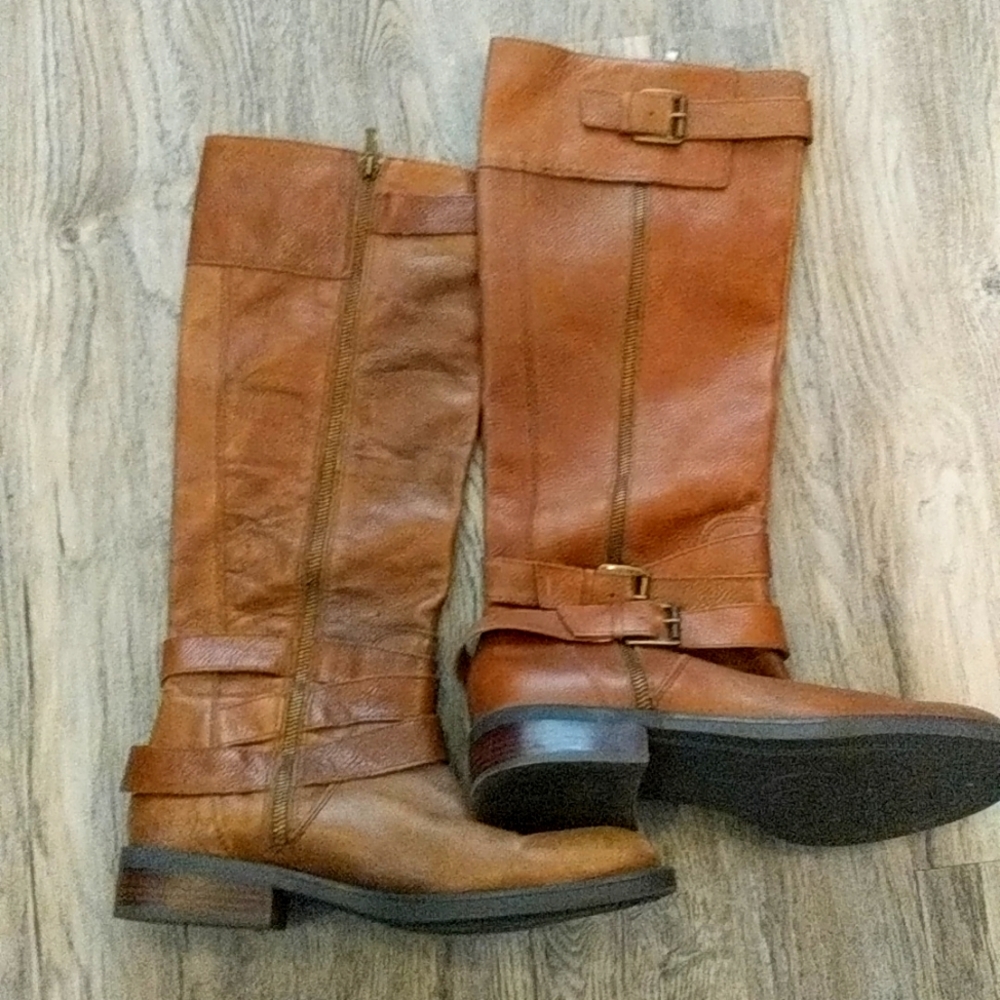 Enzo Angiolini Riding Boots Brown Size 10 M